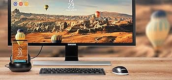 スマホアクセサリー SAMSUNG Galaxy Dex Station DeX Station - Black Mobile Accessories - EE-MG950TBEGUS